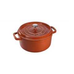 noi tron staub cocotte cannelle cinnamon 28cm mau cam que