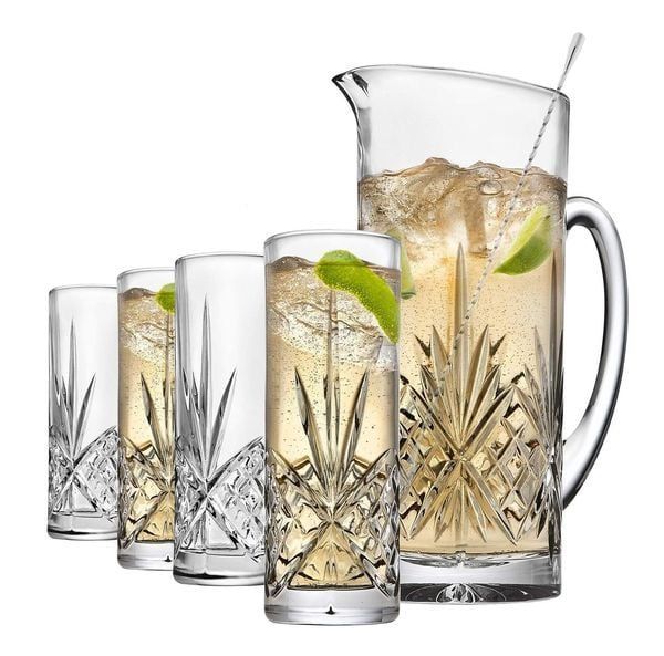 bo binh coc 6 mon godinger dublin barware