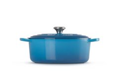 noi gang ovan lecreuset brater oval evo 31cm blau marseille mau xanh duong