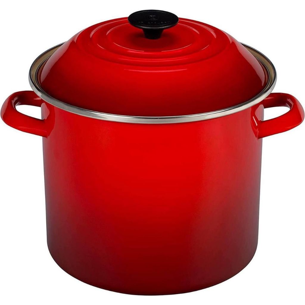 noi luoc ga nau pho le creuset duong kinh 20cm dung tich 5 7 lit