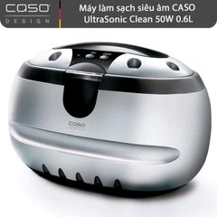 may lam sach do trang suc bang song sieu am caso ultrasonic clean 50 w 0 6 l