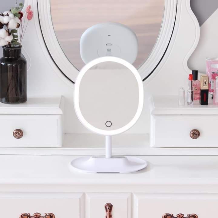 guong trang diem beauty ring led mirrow mooas