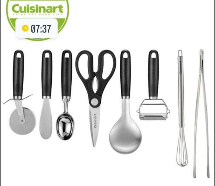 set 8 dung cu nha bep cuisinart usa