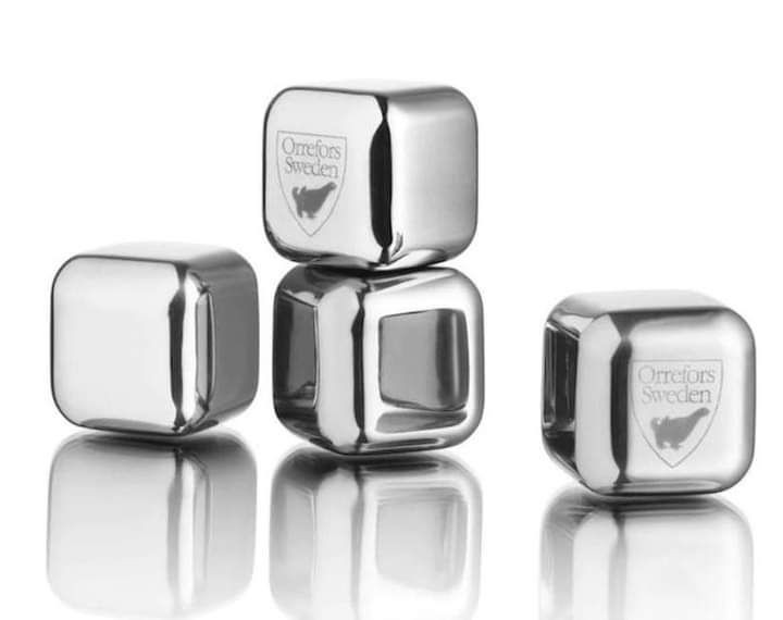 set 4 vien da lanh orrefors sweden city