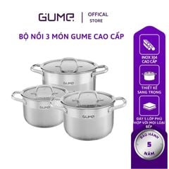 bo 3 noi inox day 5 lop gume gmp20 han quoc