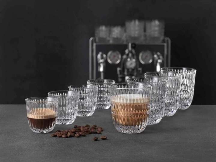 set 8 coc nachtmann ethno barista 90ml 234ml
