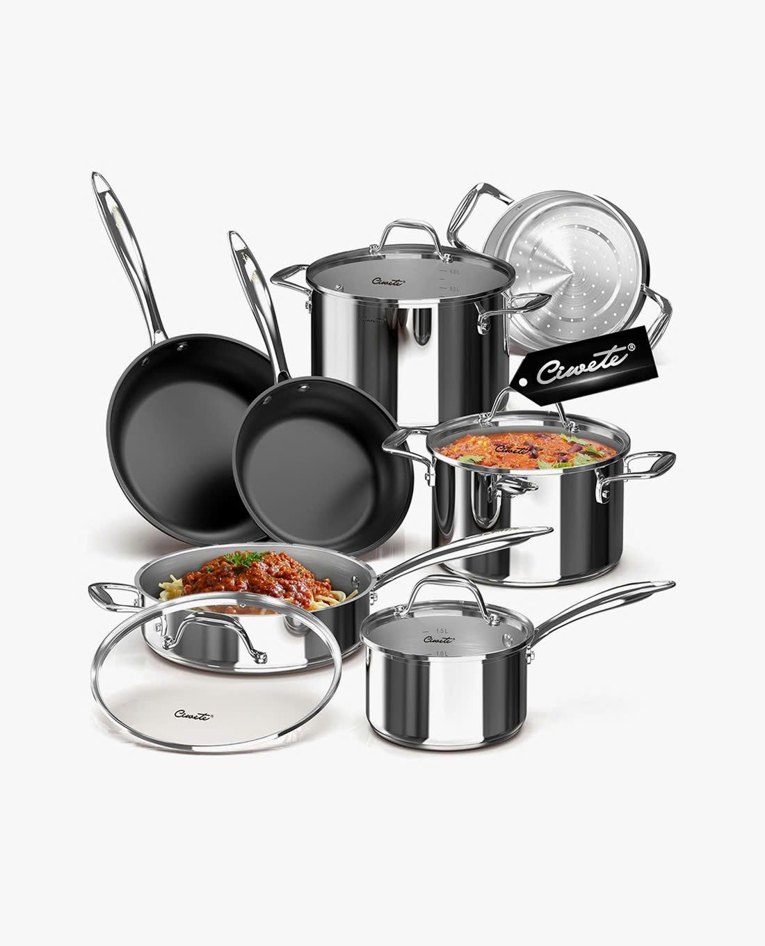 bo noi inox ciwete ss0103 11pc new ns set 7 mon nhap my