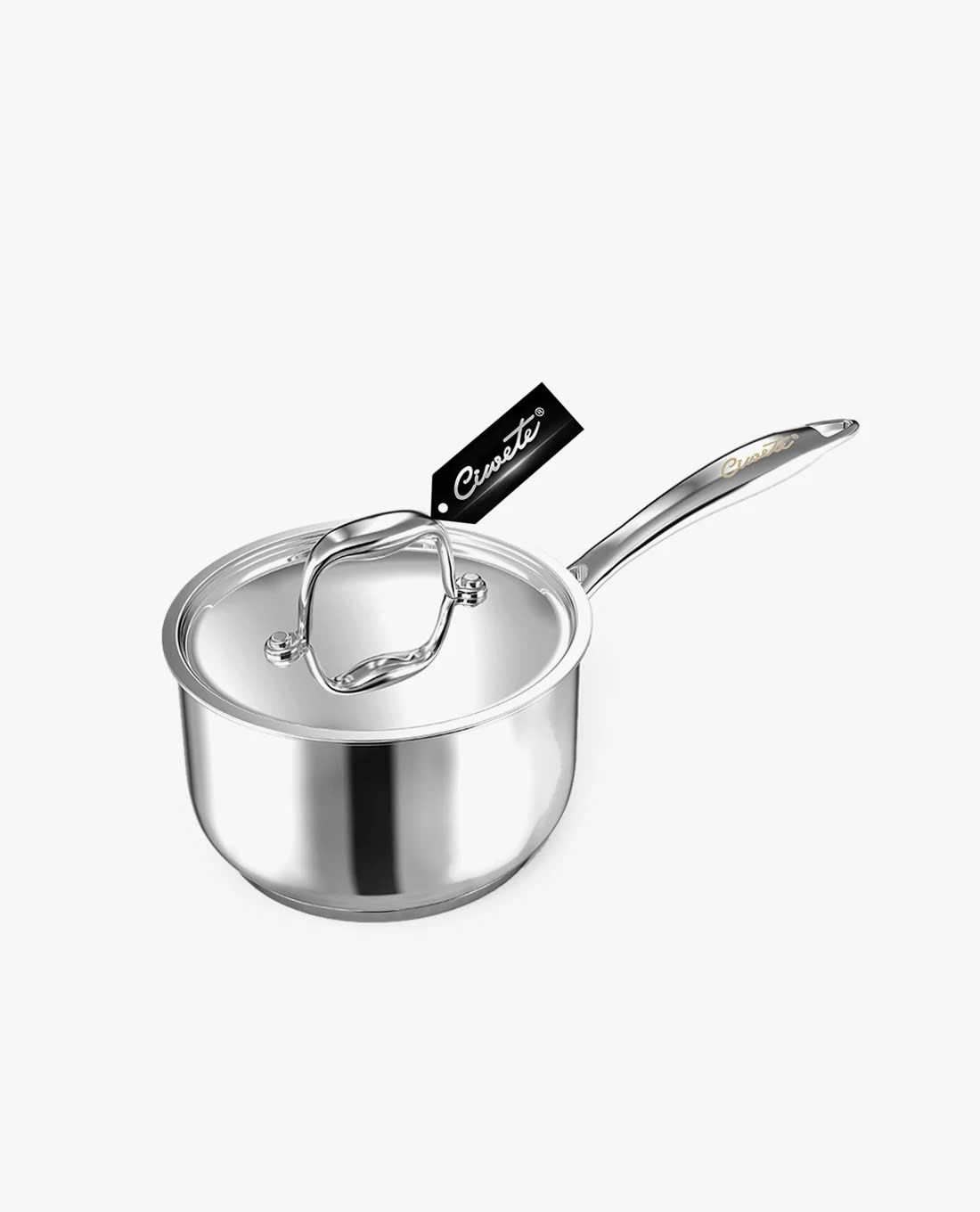 quanh inox ciwete ss0203 d silver queen series 16cm