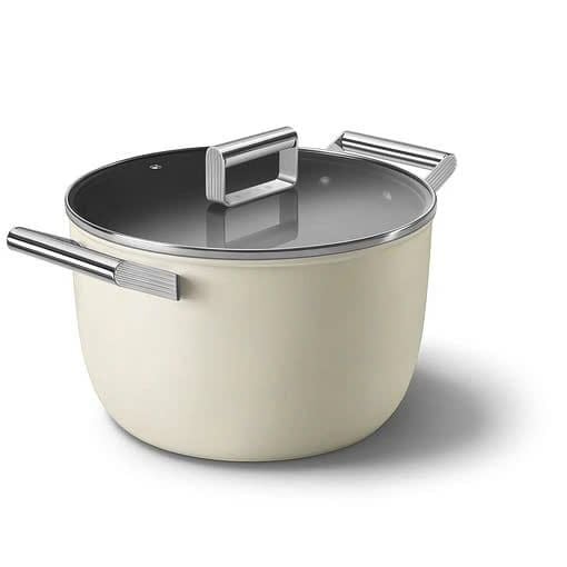 noi smeg casserole ckfc2611crm 24cm mau kem made in italy