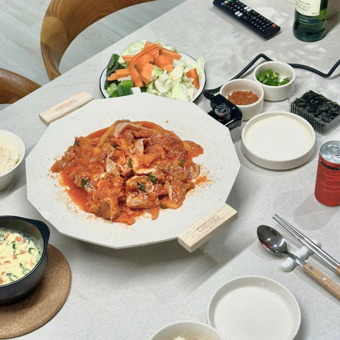 chao dien nuong nordicook made in korea