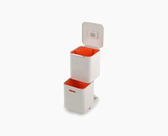 thung rac 2 ngan joseph joseph 30064 totem compact 40l stone