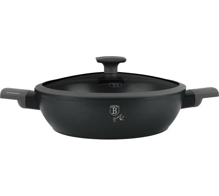 noi chao 2 quai cam co nap berlinger haus bh 8128 28cm mau than den anthracite collection