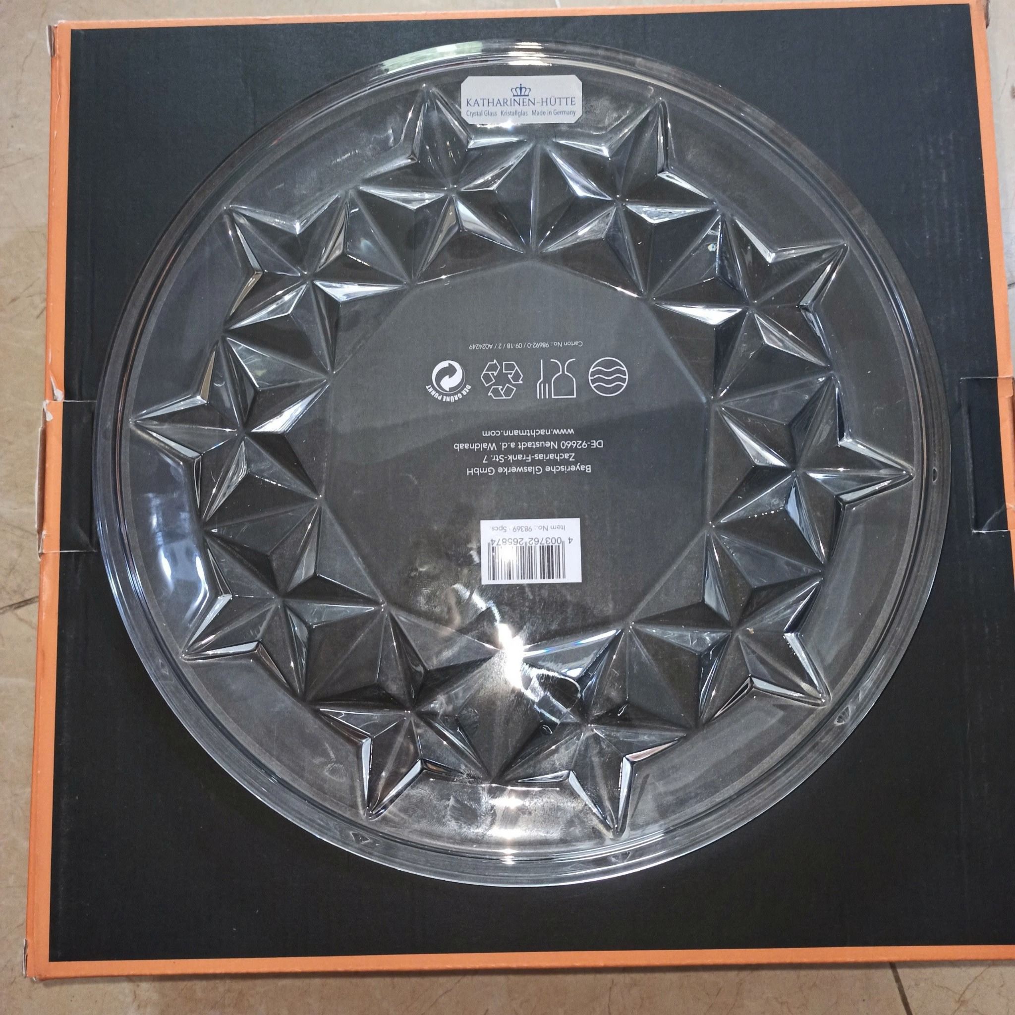 dia pha le nachtmann katharinen hutte 0094016 2 teller plate stern 27cm