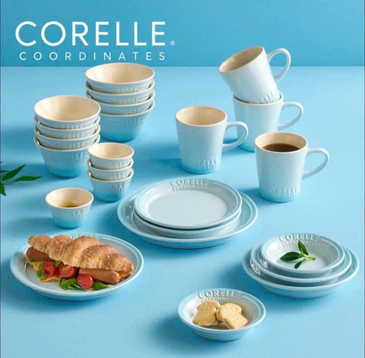 set bat 24 mon tu thuong hieu dinh dam corelle brands cuc xinh