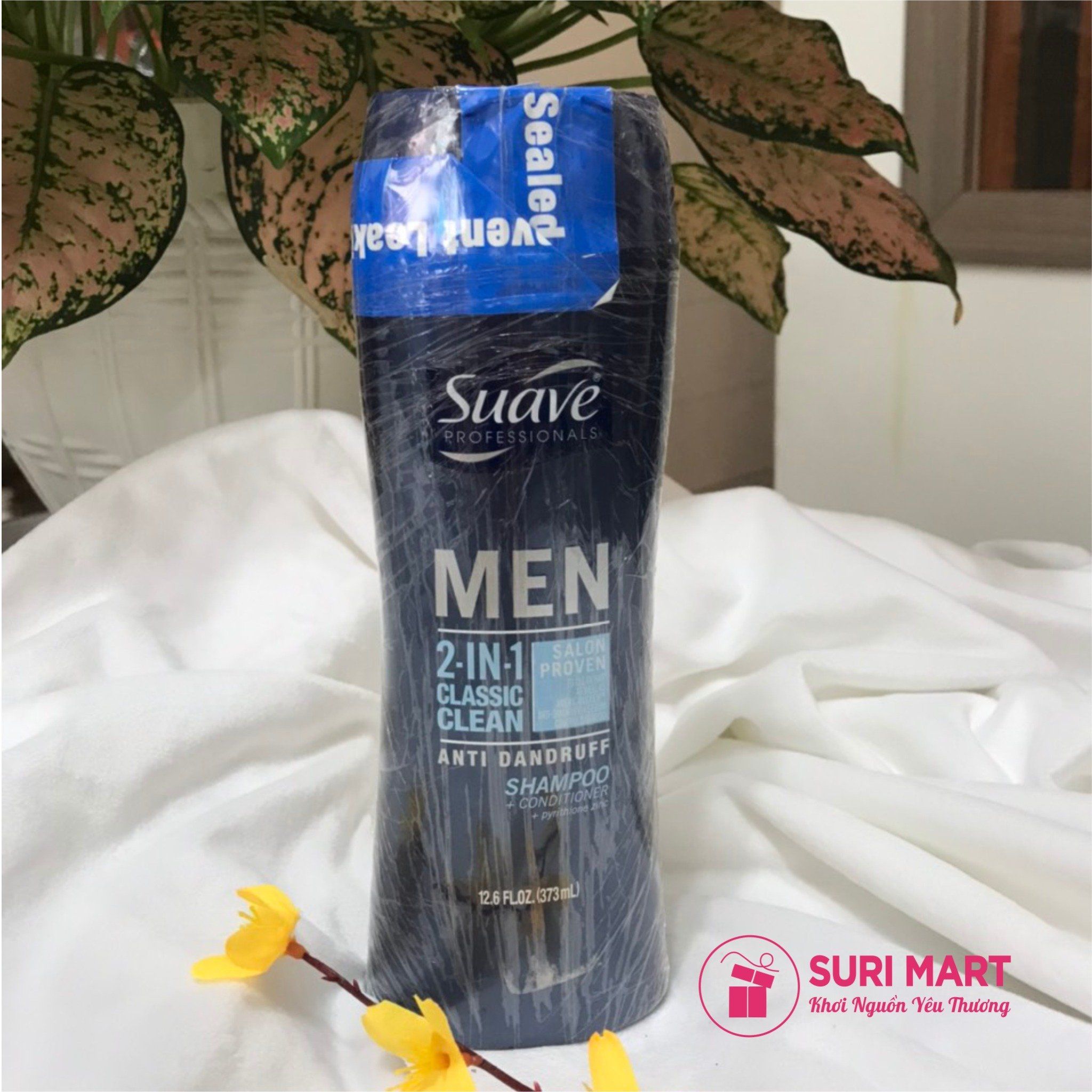 Dầu gội SUAVE MEN - 2 in 1, 373ml