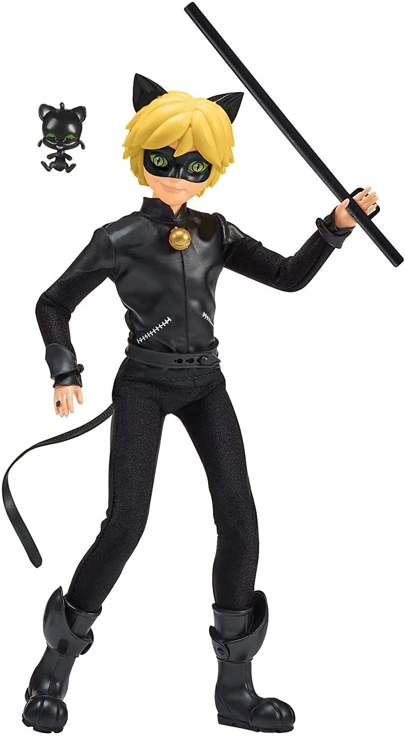 Búp bê nhân vật trong phim Viên Ngọc Thần ( Miraculous ) - Bọ Rùa và Mèo Mun ( Lady Bug & Cat Noir )