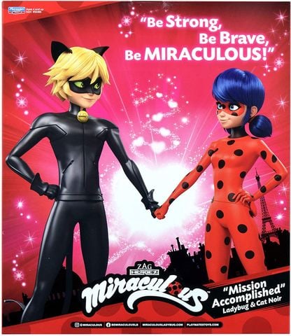  Búp bê nhân vật trong phim Viên Ngọc Thần ( Miraculous ) - Combo Bọ Rùa và Mèo Mun ( Lady Bug & Cat Noir ) 