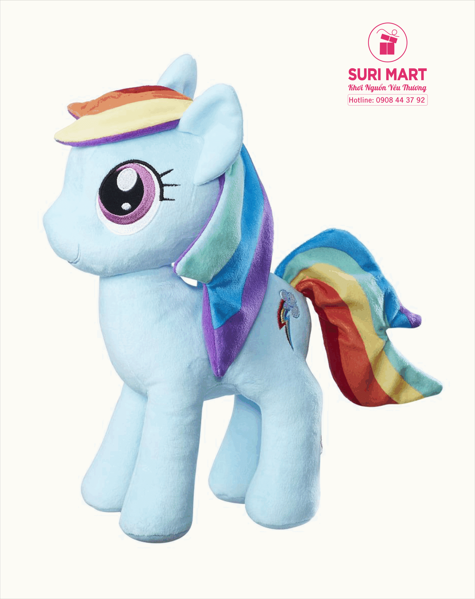 THÚ BÔNG MY LITTLE PONY - RAINBOW DASH - CAO 30CM