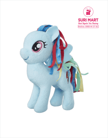  BỘ 6 CON THÚ BÔNG MY LITTLE PONY - CAO 10CM 