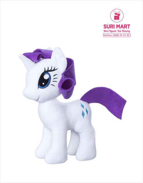 THÚ BÔNG MY LITTLE PONY - TRẮNG - CAO 20CM