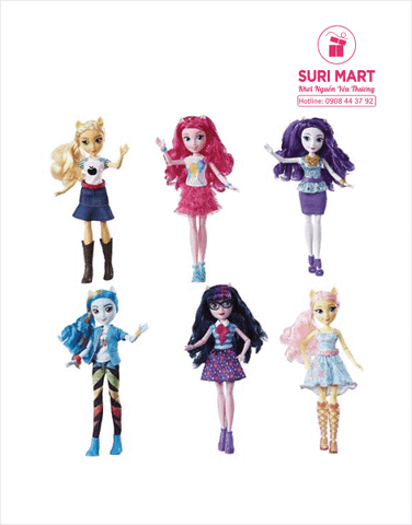  BÚP BÊ THỜI TRANG MY LITTLE PONY - BỘ 7 CON - GIÁ BÁN 1 CON 