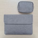 Bao da chống sốc Macbook Leather Bag | Da lộn cao cấp -  LB02
