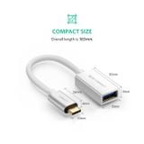 Cáp chuyển đổi OTG USB-C to USB 3.0 Ugreen 15cm (30702)