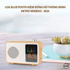 Loa Bluetooth kiêm đồng hồ thông minh Retro Miaboo - M20