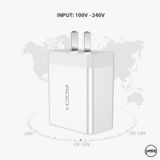 Củ sạc nhanh Fast Charger QC 3.0 - Rock T26 (18W)