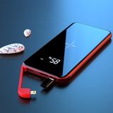 Pin sạc dự phòng không dây tráng gương 12.000 mAh Bus Power