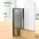 Pin sạc dự phòng tráng gương không dây Tovaoon 20.000 mAh | Hàng chính hãng