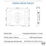 Giá đỡ Macbook xoay 360 cao cấp - LH04