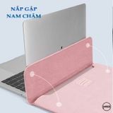 Bao da chống sốc Macbook Taikesen | Da lộn cao cấp -  TS03