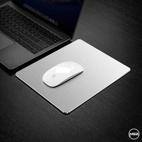 Lót chuột nhôm nguyên khối Aluminum Mouse Pad