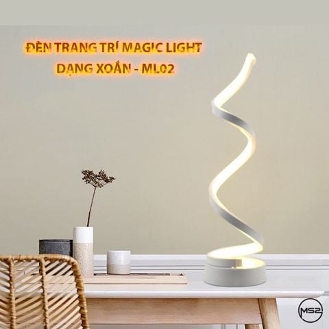 Đèn trang trí Magic Light dạng xoắn - ML02