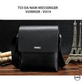 Túi da nam Messenger Vormor - V019