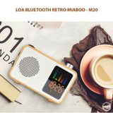 Loa Bluetooth kiêm đồng hồ thông minh Retro Miaboo - M20