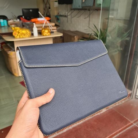 Bao da thật chống sốc Macbook cao cấp ToNi - TN03