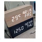 Đồng hồ tích hợp lịch thông minh Digital Led Clock - DW02