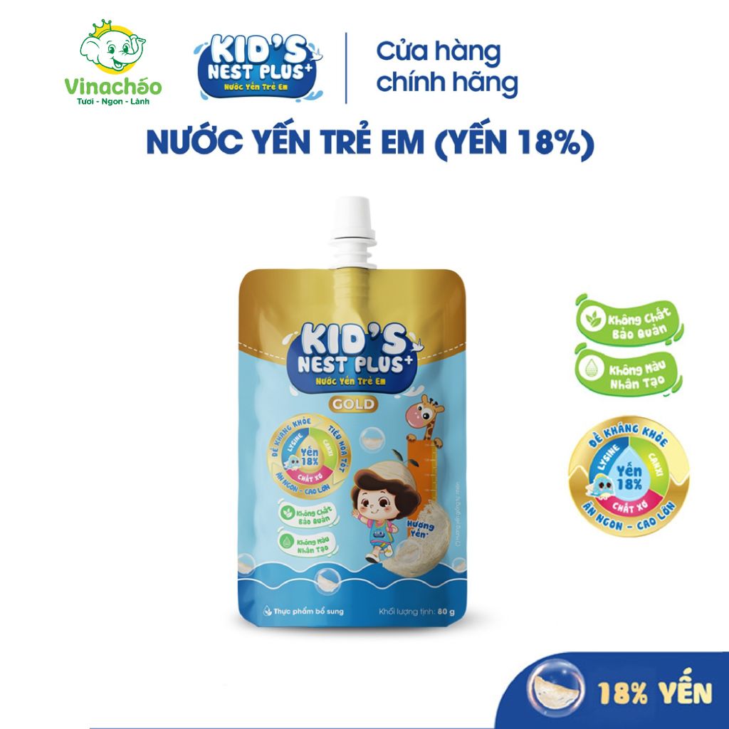  Nước yến Kid's Nest Plus 80gr 