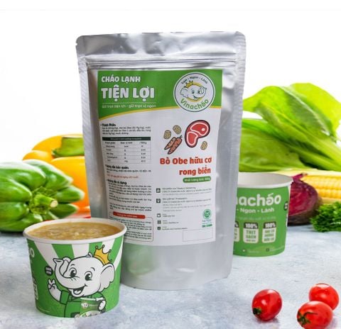  SET CHÁO BÒ OBE HỮU CƠ 