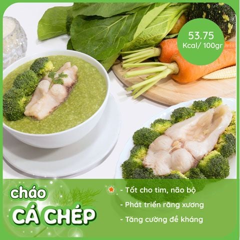 Cháo Cá Chép rất giàu Protein đặc biệt là hàm lượng omega 3 cao