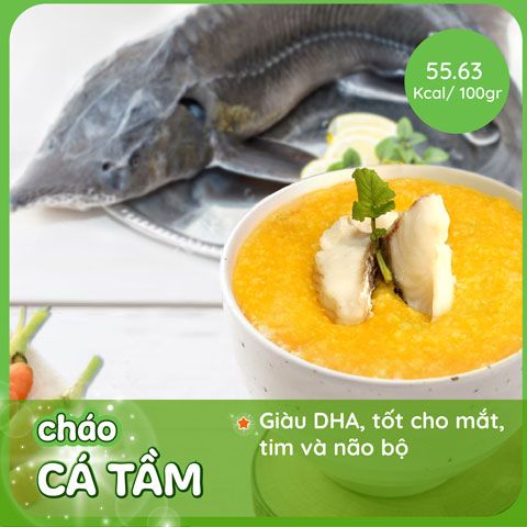 Cá Tầm là nguồn cung cấp DHA cho bà mẹ mang thai và trẻ em.