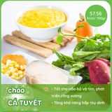  Cháo cá tuyết Nauy - Cháo dinh dưỡng Vinachao 