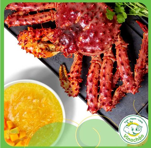 Cháo Cua Alaska rất giàu canxi, magie và omega 3, đặc biệt là vtamin nhóm B