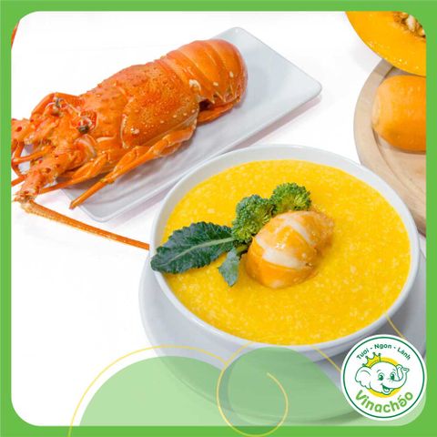 Cháo Tôm Hùm có chứa hàm lượng Omega 3 cao giúp phát triển trí não và giảm nguy cơ tim mạch