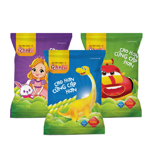  Kẹo dẻo Calci D Ích Nhi 24gr 