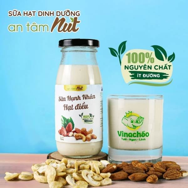  Sữa Hạnh nhân Hạt Điều 