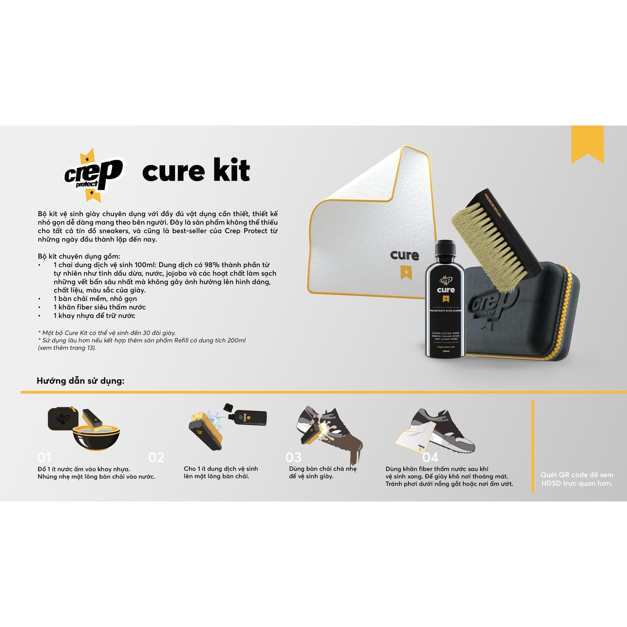 CREP PROTECT - CURE ULTIMATE CLEANING KIT - Real Kicks