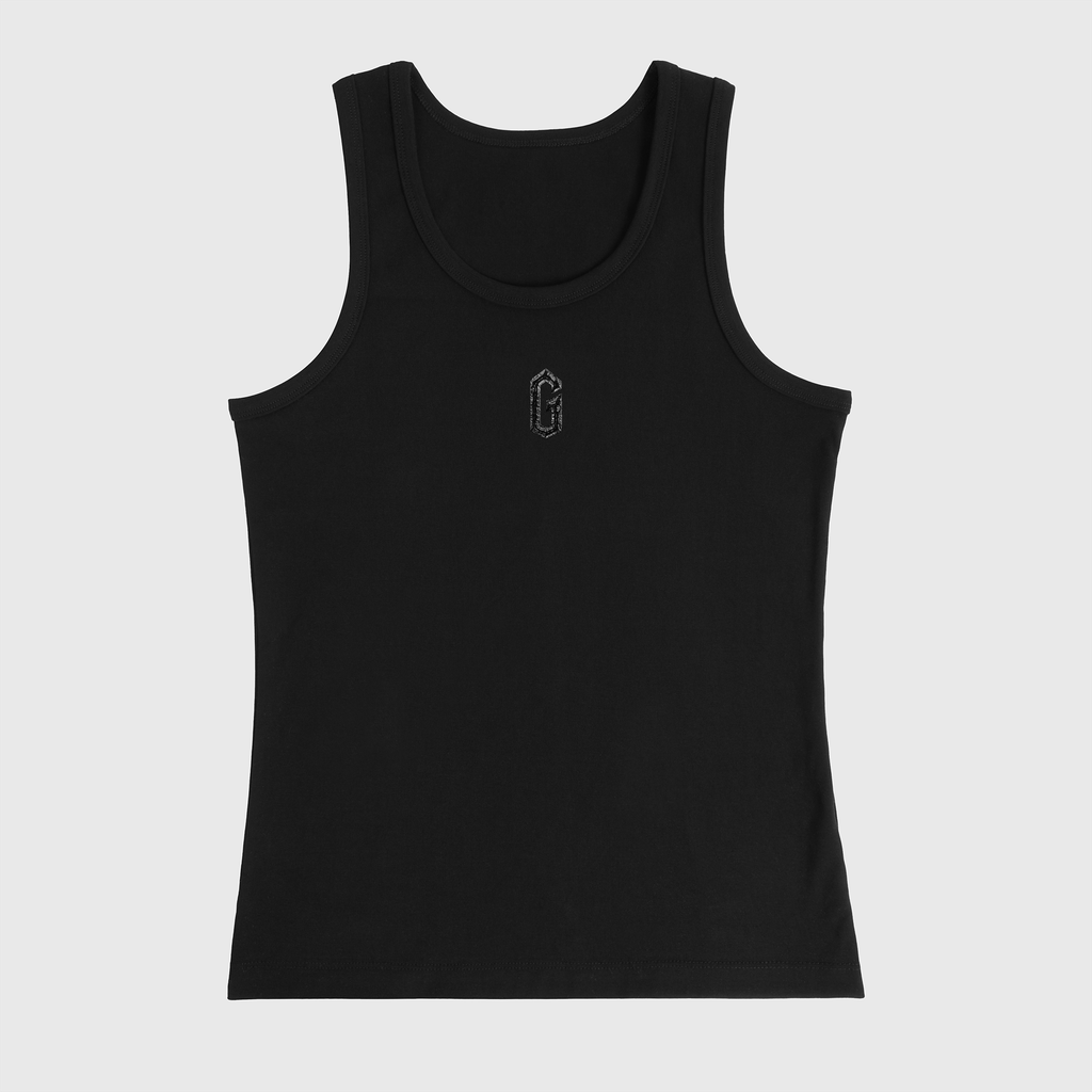 Sporty tanktop 2.0 // skinny // Black